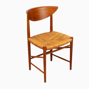 Model 316 Teak Chair by Peter Hvidt & Orla Mølgaard Nielsen for Søborg, 1960s