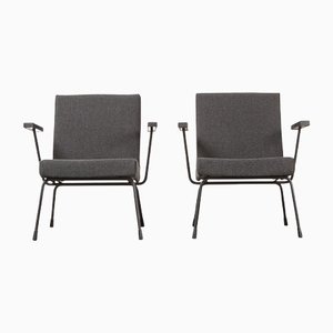 Easy Chairs 1401 von Wim Rietveld für Gispen, 1954, 2er Set