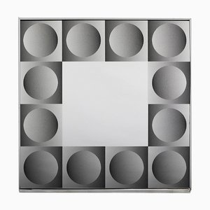 Optique Art Mirror in the Style of Victor Vasarely