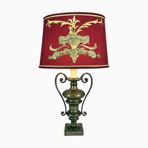 Bronze Lounge Lamp with Ancient Embroidery