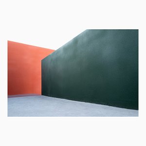 Zhihao, Corner of Coloured Concrete Wall, 21st Century, Photograph
