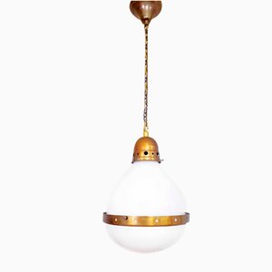 Suspension Bauhaus Style Ceiling Lamp, 1920s