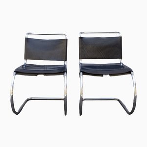 MR10 Armchairs by Mies van der Rohe for Knoll International, 1960s, Set of 2