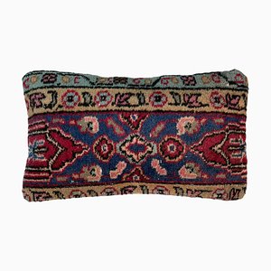 Large Vintage Turkish Handmade Rug Cushion Cover