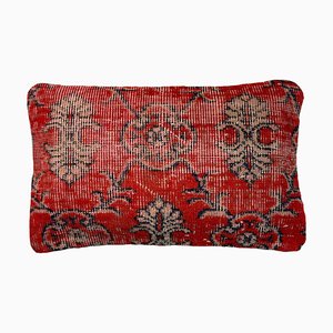 Large Vintage Turkish Handmade Rug Cushion Cover