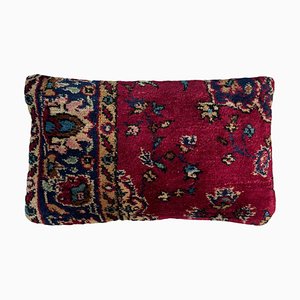 Großer handgefertigter türkischer Vintage Teppich Kissenbezug