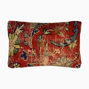 Fodera per cuscino grande vintage turco fatta a mano