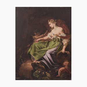 Después de Corrado Giaquinto, Alegoría de la grandeza, del siglo XIX, óleo sobre lienzo