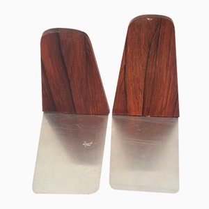 Rosewood Bookends by Kai Kristiansen, 1960s, Set of 2