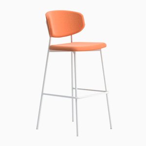 Tabouret Wound 6c81 Orange par Studio Pastina pour Copiosa