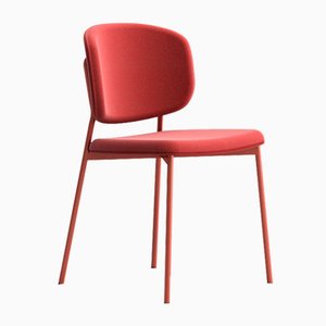 Chaise de Salle à Manger 6c80 Rouge par Studio Pastina pour Copiosa