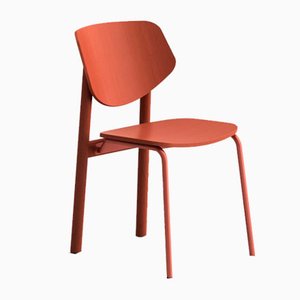 Chaise de Salle à Manger Link 0c70 Rouge par Studio Pastina pour Copiosa