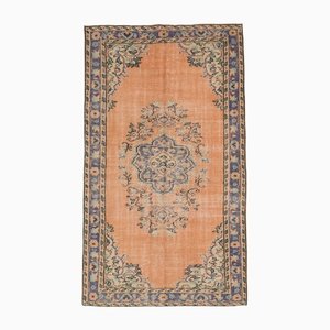 Tappeto vintage in cotone e lana