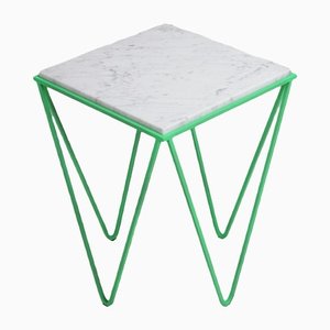 Table d'Appoint Avior Vert Fluo par Nicola Di Froscia pour DFdesignlab