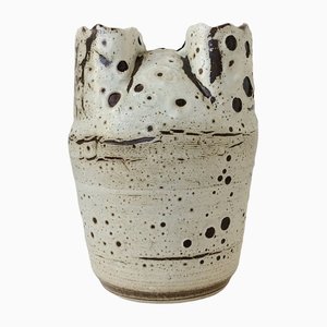 Mid-Century Sculptural Ceramic Vase, Belgium, 1970s