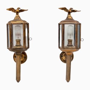 Wall Brass Lamps, Set of 2