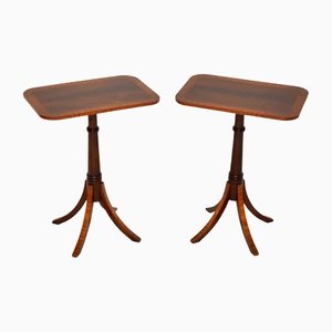 Antique Regency Style Side Tables, Set of 2