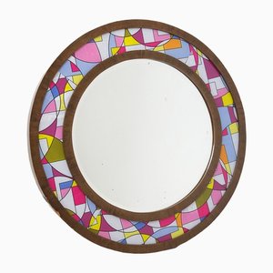 Specchio Art Déco con luce
