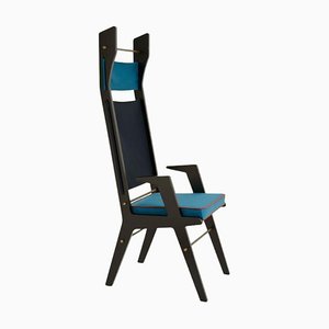 Blue Turquoise Colette Armchair by Colé Italia