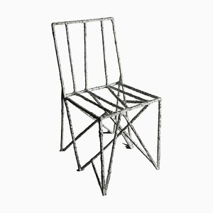 Weißer Nebbio Sculpted Chair von Jean Grisoni
