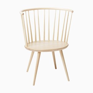 Natural Lillängen Stuhl aus Birke von Storängen Design