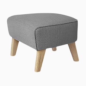 Grey and Natural Oak Raf Simons Vidar 3 My Own Chair Footstool from By Lassen