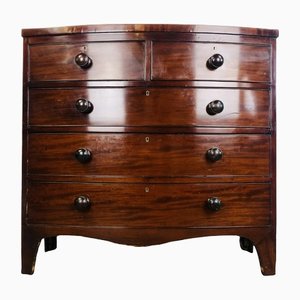 Antique English Bowfront Commode