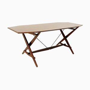 Bureau ou Table de Salle à Manger TL2 Cavalletto Mid-Century Moderne par Franco Albini pour Poggi