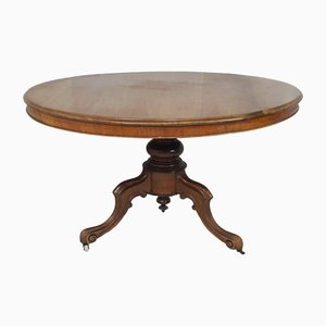 Victorian Mahogany Circular Pedestal Breakfast Table