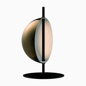 Brass Superluna Table Lamp by Victor Vaisilev for Oluce
