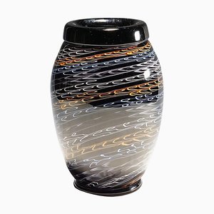 Grand Vase en Verre de Murano par Master Paolo Crepax, 1990s