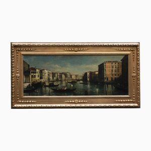 Giancarlo Gorini, Venice, Italian School, Oil on Canvas, Framed