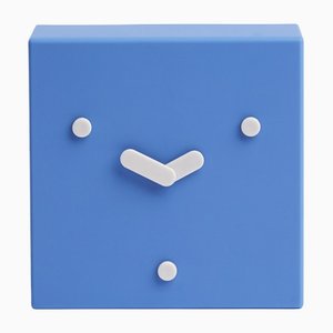 Blue Face Clock by Ac/Al for Eo