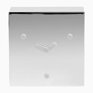 Mirror Face Clock by Ac/Al for Eo