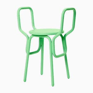 Lab Green Fz1 Stool by Jean-Baptist Fastrez for Eo