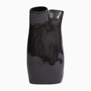 Glänzende schwarze Gemini Vase von Project 213a