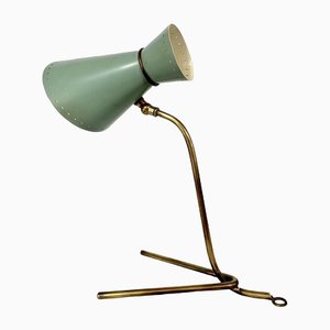 Mid-Century Brass Orientable Table or Wall Lamp from Stilnovo, 1950s