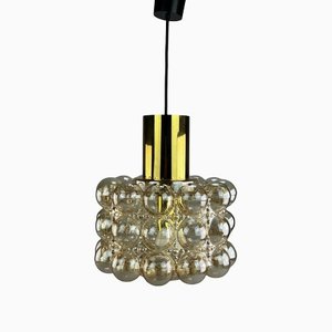 Mid-Century Bubble Glass Ceiling Lamp by Helena Tynell for Glashütte Limburg