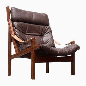 Mid-Century Hunter Lounge Chair by Torbjørn Afdal for Bruksbo, Norway