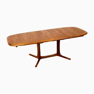Vintage Extendable Danish Dining Table from Dyrlund, 1960s