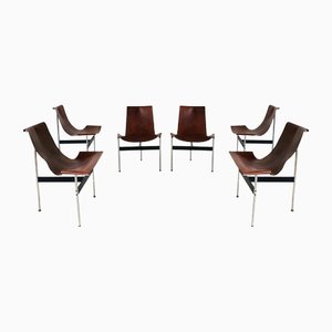 Chairs by Douglas Kelly, Ross Littell and William Katavolos for Laverne International, Set of 6