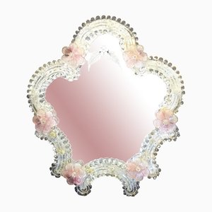 Table Mirror, Murano Crystal, 30 - 40s