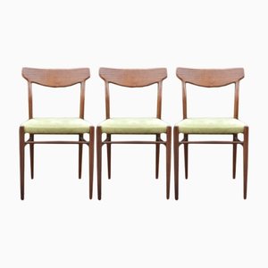 Chaises de Salle à Manger Modèle 603 en Teck par Gustav Herksrtöter pour Lübke, Set de 3