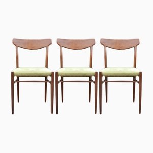 Teak Model 603 Dining Chairs by Gustav Herksrtöter for Lübke, Set of 3