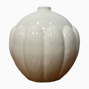 Cracked Vase by Keller & Guerin for Saint Clement, 1950s