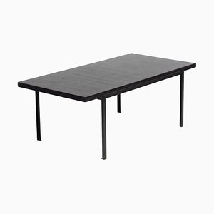 Table Basse Noire par Florence Knoll pour Knoll