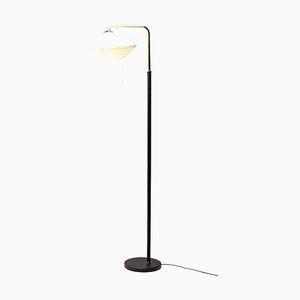 Vintage Messing Stehlampe von Alvar Aalto