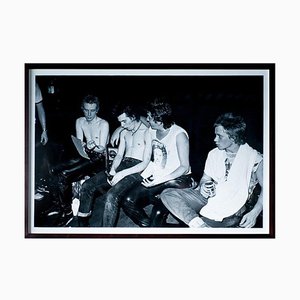 Foto di Backstage dei Sex Pistols di Dennis Morris