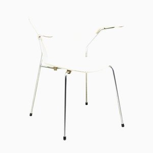 Weiße Stühle von Arne Jacobsen für Fritz Hansen, 1973, 8er Set