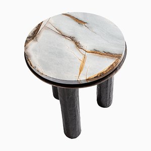 Marble Piana Side Table by Jean Grisoni